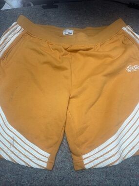 Men’s Mustard Yellow Athletic Shorts